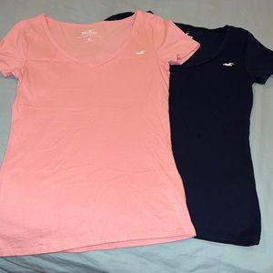 Lot of 2 Hollister short sleeve tees